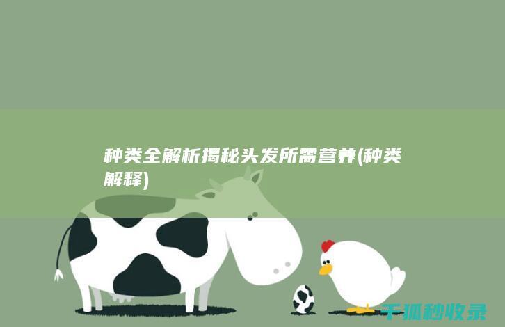 种类全解析 揭秘头发所需营养 (种类解释)