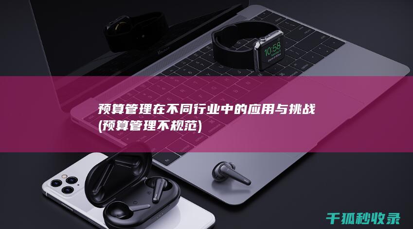 预算管理在不同行业中的应用与挑战 (预算管理不规范)