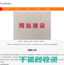 长沙网站开发
