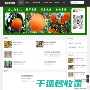 象山红美人柑橘网